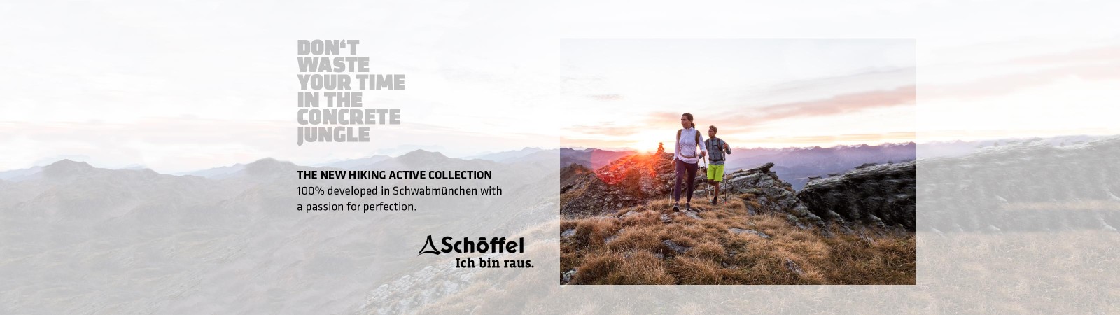 The new Hiking Active Collection